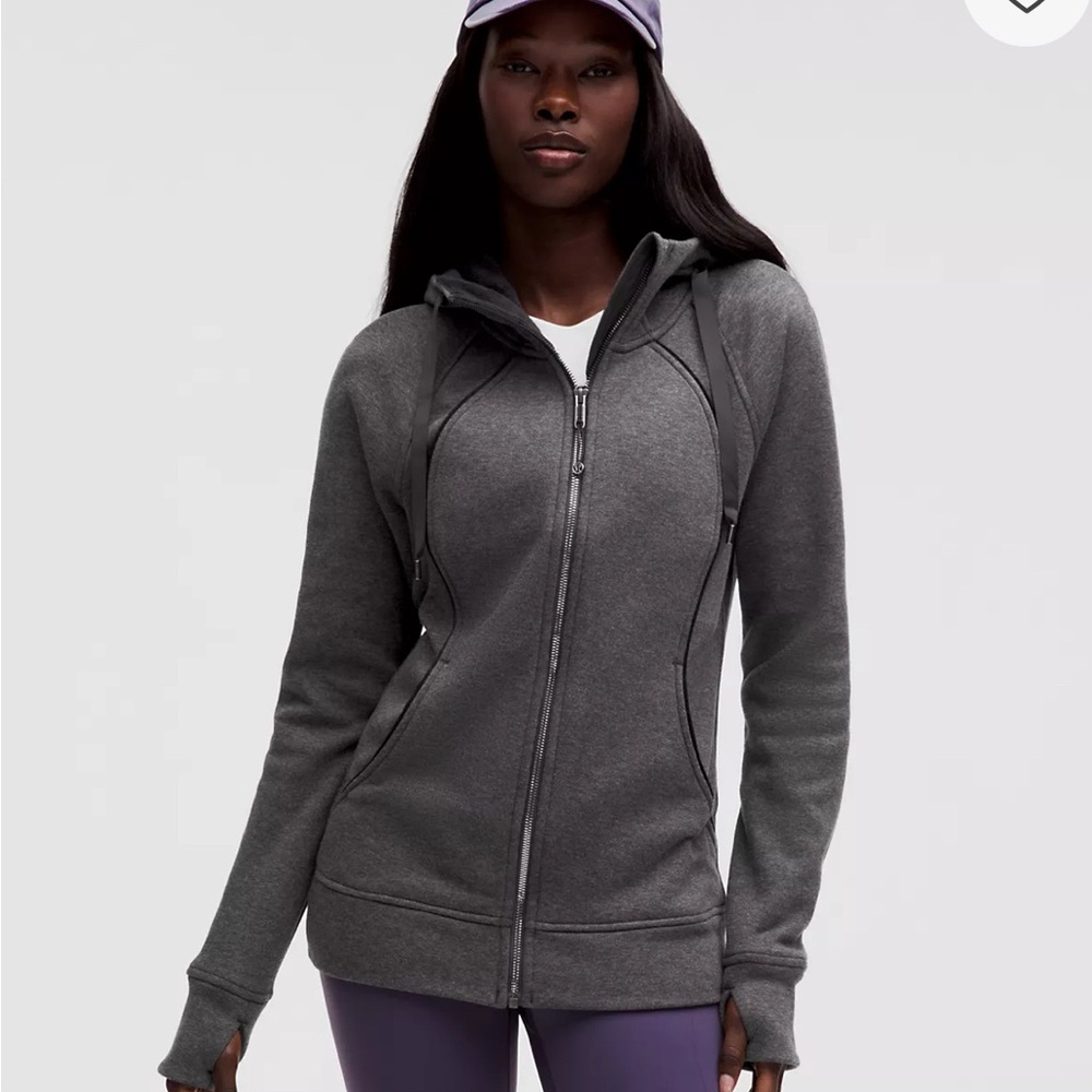 Black Zip-Up Hoodie